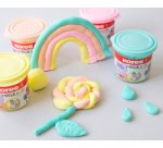 Pâte à modeler 'Magic Clay Pastel', assorti