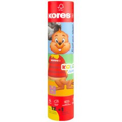 Crayon de couleur 'Kolores JUMBO Twist & Turn', étui