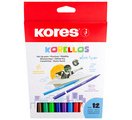 Feutre de coloriage 'Korello', fin, étui carton de 12
