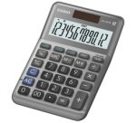 Calculatrice de bureau MS-120F, 12 chiffres, argent