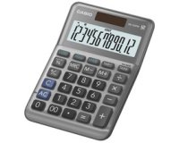 Calculatrice de bureau MS-120F, 12 chiffres, argent