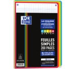 Feuilles simples COLOR SYSTEM, A4, seyès