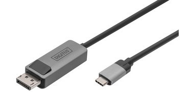 Câble adaptateur bidirectionnel USB type C - DP, 2 m