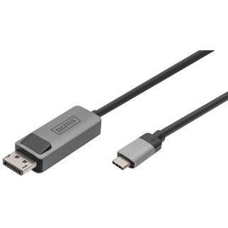 Câble adaptateur bidirectionnel USB type C - DP, 1 m