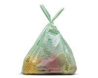 Sac compostable 'bioMAT', 20 litres, vert