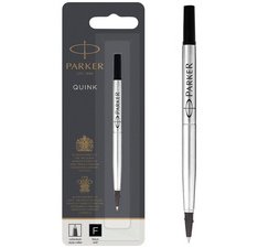 Refill for rollerball QUINK, 0.5 mm, blister pack, black