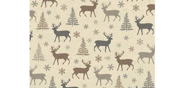 Papier cadeau de Noël 'Forêt de Noël'