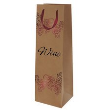 Sac cadeau pour bouteille 'Wine Bouquet'