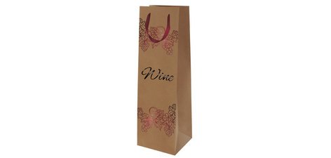 Sac cadeau pour bouteille 'Wine Bouquet'