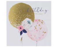 Carte d'anniversaire 'Swan lake balloons'
