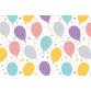 Papier cadeau 'Party balloons', sur rouleau
