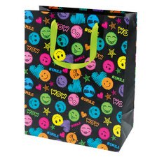 Gift bag 'Smile black'
