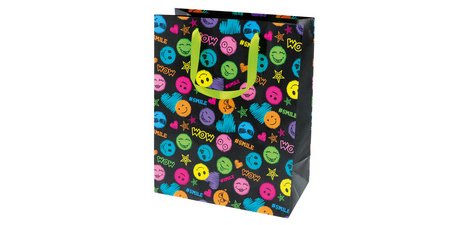 Gift bag 'Smile black'