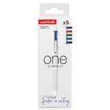 Gel ink rollerball pen one UMNS/07, set 'Electric