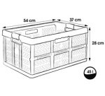 Caisse pliable professionnelle 'eco Ben', sky blue