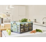 Caisse pliable professionnelle 'eco Ben', sky blue