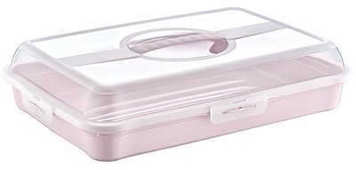 Boîte à gâteau 'enrico', nordic-pink