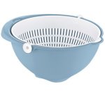 Bol passoire 2en1 'stella', grand, nordic-blue