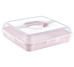 Boîte à gâteau 'enrico', nordic-pink