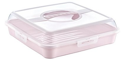 Boîte à gâteau 'enrico', nordic-pink
