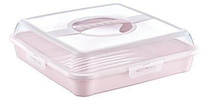 Boîte à gâteau 'enrico', nordic-pink