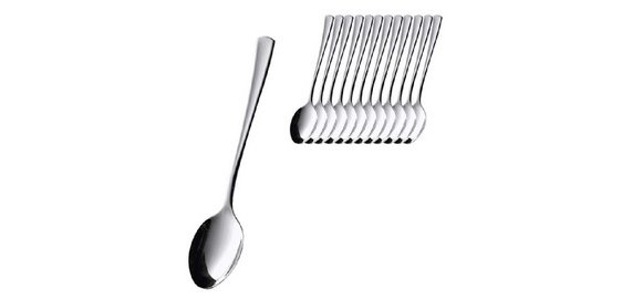 Espresso spoon 'Stockholm', in stainless steel