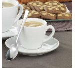 Cuillère espresso 'Stockholm', en acier inoxydable