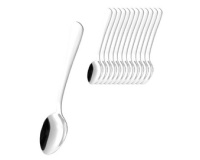 Lepel voor espresso/moka 'Sylvia' - set van 12 stuks