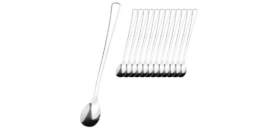 Cuillère à manche long 'Stockholm', acier inoxydable