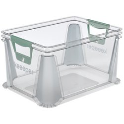 Boîte de rangement 'luis', 20 litres, transparent