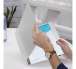 Pochettes perforées à rabat Rapesco A4 polypropylène lisse - Sachet de 5