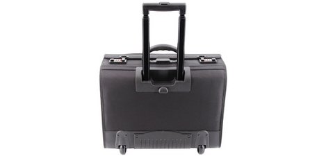 Valise pour pilotes rPET SAMAR, PET recyclé, noir