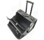 Valise pour pilotes rPET SAMAR, PET recyclé, noir