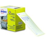 Etiquette de traçabilité alimentaire, 98 x 40 mm