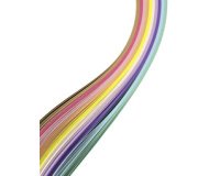 Bande à tresser 'pastel', (l)15 x (L)500 mm, assorti