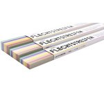 Bande à tresser 'pastel', (l)15 x (L)500 mm, assorti