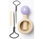 Kit de perçage de marrons, en bois, 103 pièces