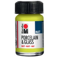 Peinture 'Porcelain & Glass', mat, 15 ml, blanc