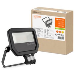 Projecteur LED FLOODLIGHT SENSOR, 10 W, 3000K BK