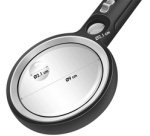 Loupe avec manche, lampe UV & LED, rond, noir