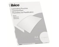 Hüllen zum Laminieren Ibico A4 2 X 75 µ glänzend - Packung mit 100 Stück