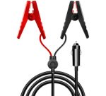 Câble adaptateur pour allume-cigare, noir/rouge