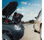 Câble adaptateur pour allume-cigare, noir/rouge