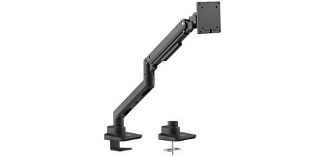 Bras support pour écran, longueur bras 473 mm, noir