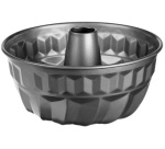 Moule à kougelhopf, en acier au carbone, gris