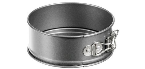 Mini moule à manqué, en acier carbone, gris