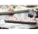 Moule à tarte, carré, en acier au carbone, gris