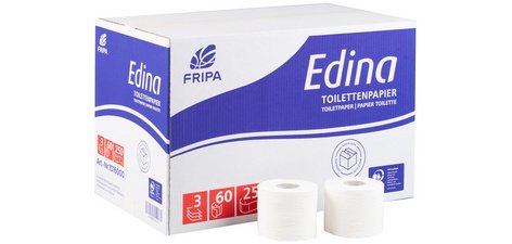 Fripa Papier toilette Edina, 3 couches, extra blanc