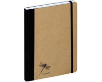 Carnet 'Pur', A5, quadrillé, naturel