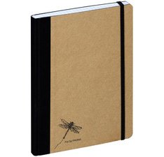 Carnet 'Pur', A5, quadrillé, naturel